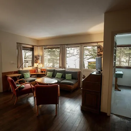 Chesa San Gian - Terrace On Garden * Celerina/Schlarigna