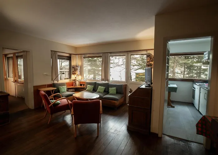 Chesa San Gian - Terrace On Garden * Celerina/Schlarigna