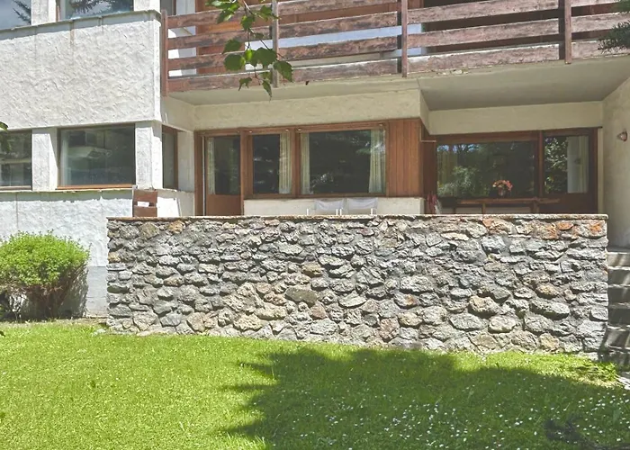 Chesa San Gian - Terrace On Garden